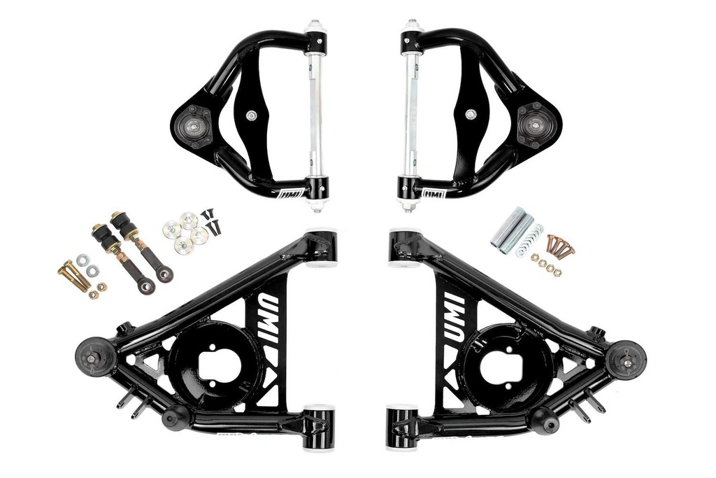 UMI Performance 303233-B: Front Upper & Lower A-Arm Kit 1978-1988 GM G-Body