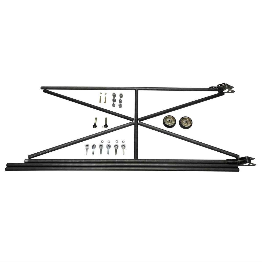 Rhodes Race Cars 32-0001: Pro Series Wheelie Bar Kit 80 in. Length