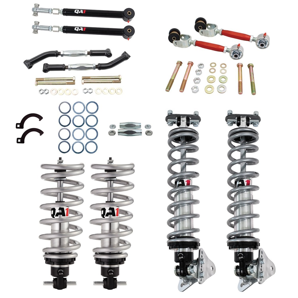 QA1 BW01-GMG1: Big Wheel Suspension Kit for 1978-1988 GM G-Body Cars [Level 1]