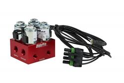 Ridetech 31932501: Air Valve Block. RidePro 2-Way with 1/4 NPT Ports. Fittings Sold Separately.