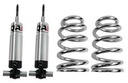 QA1 MS303-08500: Single Adjustable Mustang II Pro Coil System Front End Weight: 1350-1525 lbs