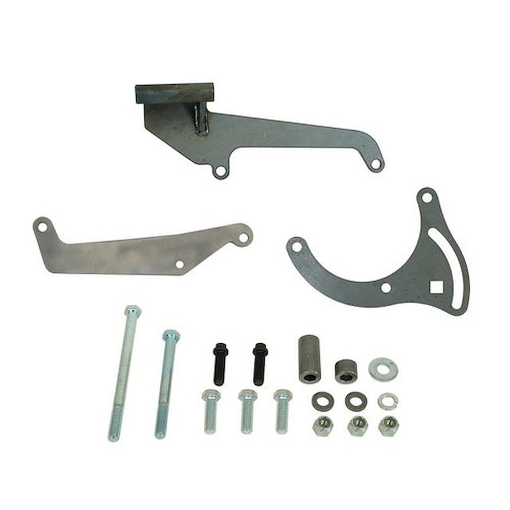 Vintage Air 151110: 151110 Steel-Eez Compressor Bracket Kit for Chevrolet Small Block Engines w/Long Water Pump & Headers