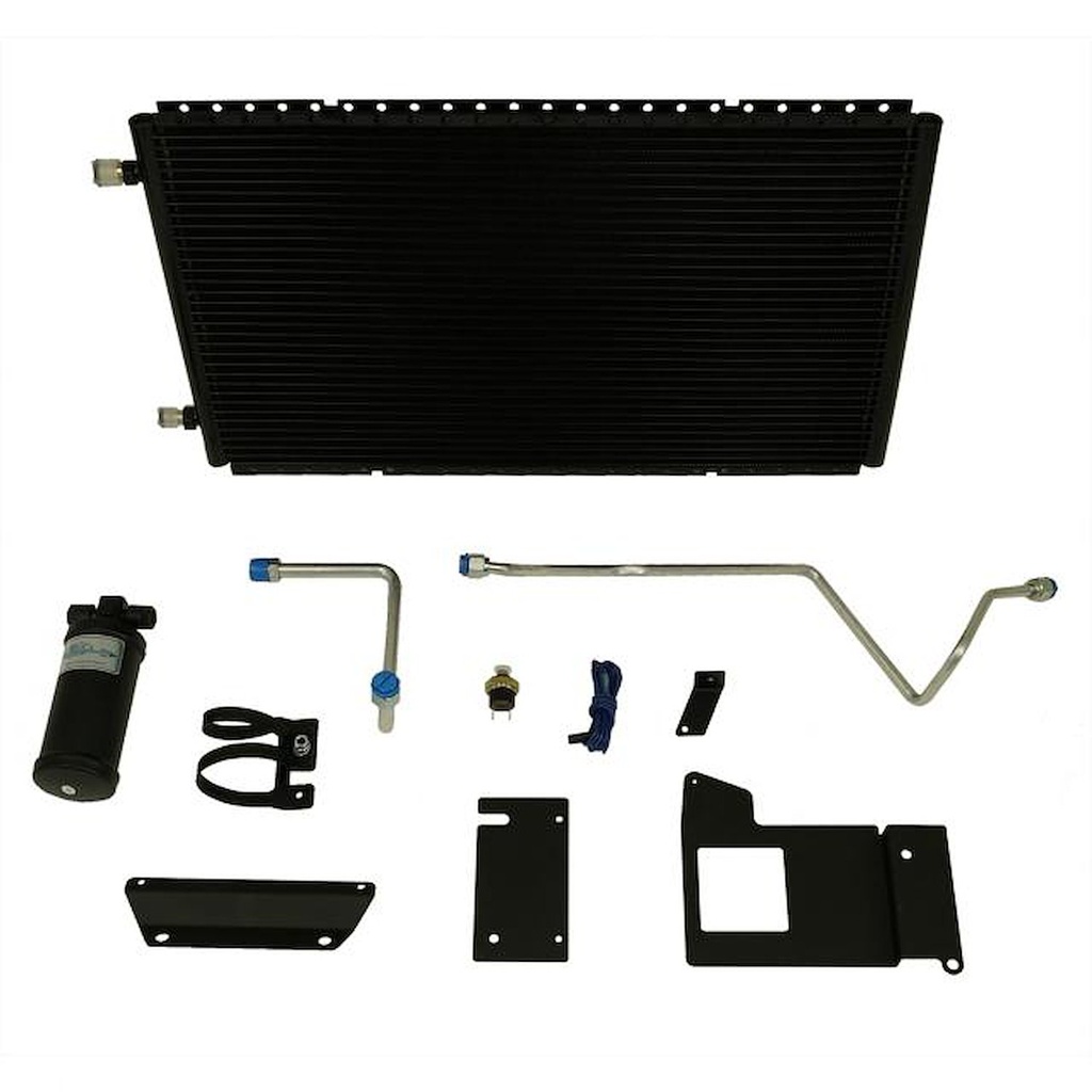 Vintage Air 021171: Horizontal SuperFlow Condenser Kit 1969-1972 Chevy Nova