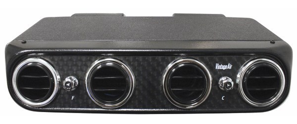 Vintage Air 674005: 674005 Heritage Under Dash System, Cool Only, Black Anodized Engine-Turned Aluminum