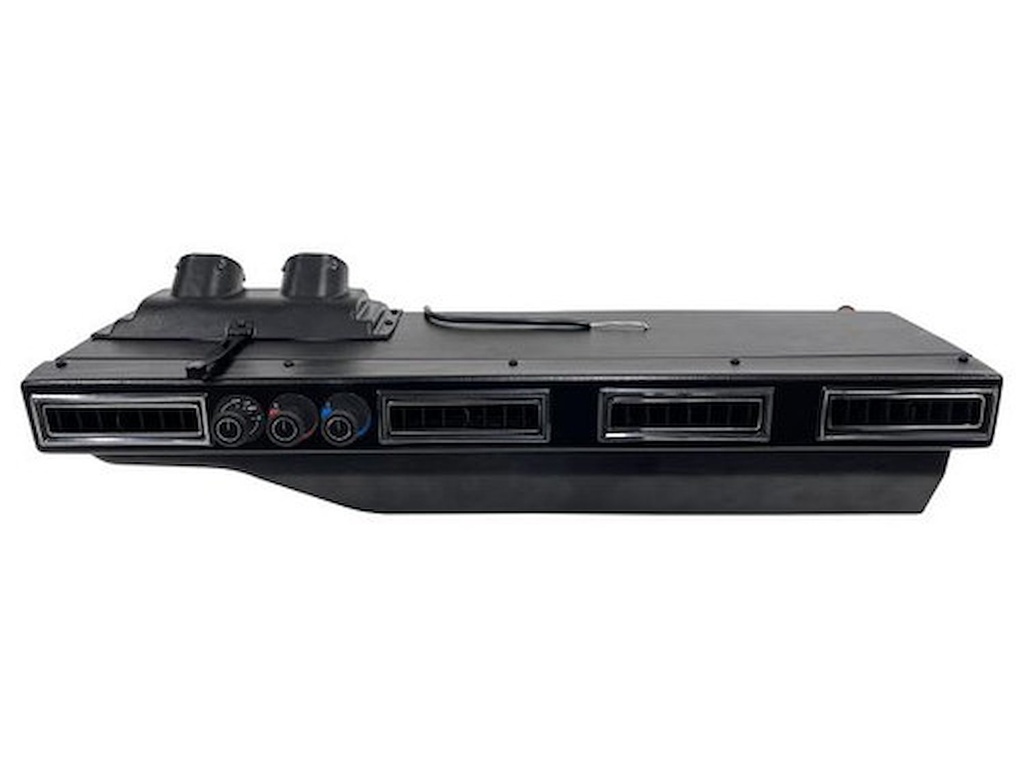 Vintage Air 113001: 113001 Slimline Heat/Cool/Defrost Under Dash Evaporator with Chrome Trim Louvers