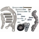 ICT Billet 551137-LS743: Low-Mount Sanden 7176 A/C Compressor Bracket Kit [LS Truck]