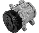 March Performance P2412-04: P2412-04 Ultra Series Sanden 7176/SD-7 Air Conditioning Compressor, Cast Finish, Aluminum, 6-Groove Serpentine Clutch, R-134A