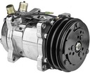 OER AC4510C: AC4510C Sanden 508 Style A/C Compressor w/ 2-Groove V-Belt Clutch Pulley, Chrome Finish, SD508/SD5H14