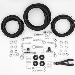 ICT Billet 551081: 551081 Universal A/C Hose Builders Kit with Crimping Tool, Compatible with Vintage Air Sanden 508, 709, and 7176 Compressors