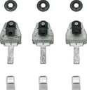 OER 13954: 1969-76 Heater Control Levers Set Of 3