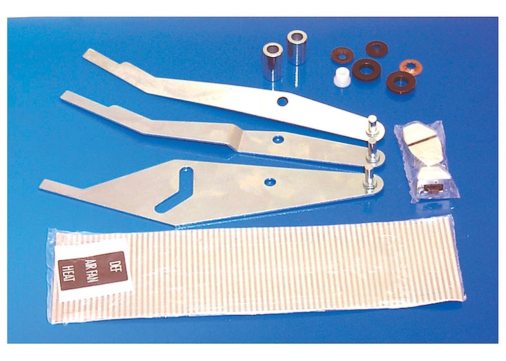Brothers Trucks HCR6972: HCR6972 Heater Control Reconditioning Set 1969-1972 Chevy/GMC C10