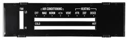 RESTOPARTS SuppliedClimate Control Panel Components