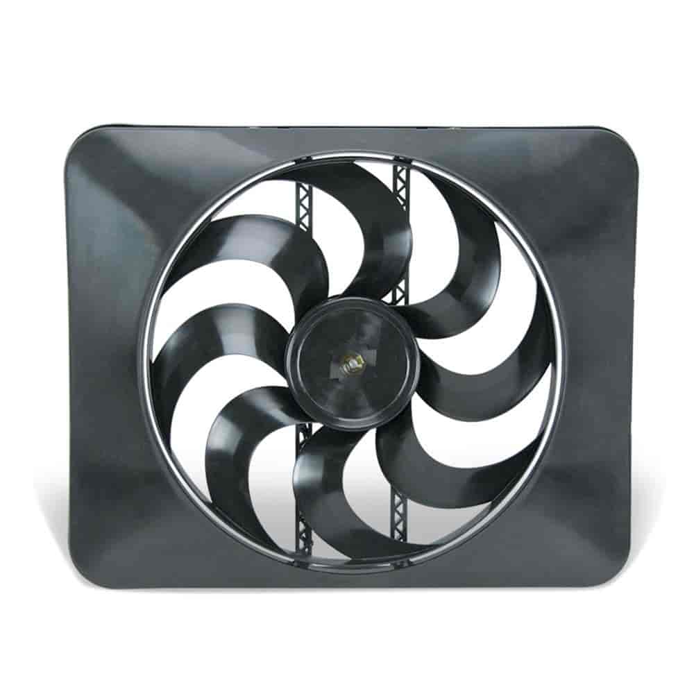 Flex-A-Lite 104811: Black Magic X-Treme Electric Puller Fan Includes adjustable thermostat controller