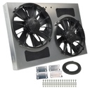 Derale 16837: High-Output Dual Fan Assembly CFM: 4000