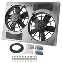 Derale 16833: High-Output Dual Fan Assembly CFM: 3750