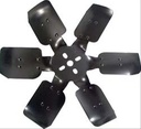 Allstar Performance ALL30103: ALL30103 Steel 6 Blade Fan 17 in. Diameter