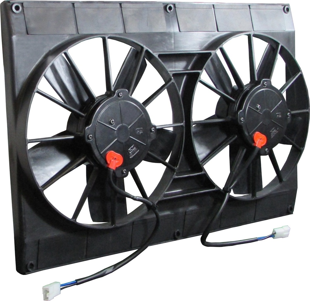 Maradyne Fans MM22K: Mach Two Series Electric Cooling Fan, Diameter: 11 in., Type: Dual