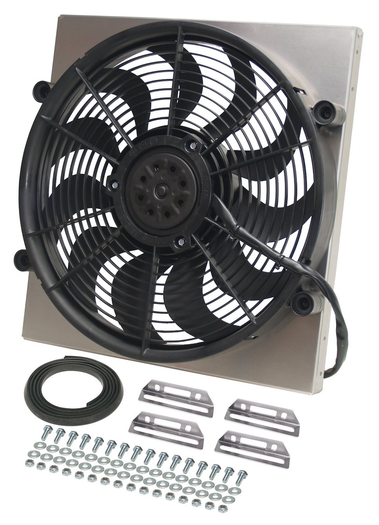Derale 16816: High Output RAD Fan and Shroud Assembly