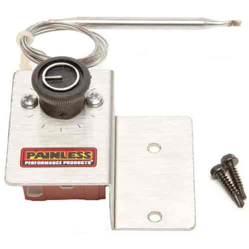 Painless Performance Products 30112: Adjustable Electric Fan Thermostat Kit Without Relay