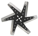 Derale 19315: High Performance Stainless Flex Fan 15" Diameter