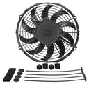 Derale 16110: 10" High-Output Extreme Ultra-Low Profile Waterproof/Dustproof Puller-Style Electric Fan 802 CFM