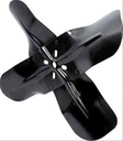 Allstar Performance ALL30104: Steel Mechanical Fan 4-Blade