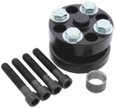 Allstar Performance ALL30184: Aluminum Fan Spacer Kit 1-1/2" Spaced *Note: Spacers work with 1-3/4" bolt circle flanges only.