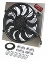 Derale 16819: Dual Speed Electric Puller Fan with Aluminum Shroud Universal Fit