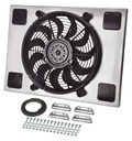 Derale 16827: Single Speed Electric Puller Fan with Aluminum Shroud Universal Fit