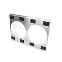 Top Street Performance HC7511D: HC7511D Aluminum Fan Shroud, Dual 11" Fan, 25 3/4" Wide
