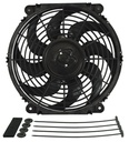 Derale 16622: 12" Tornado Electric Fan - Standard Hardware Kit 880 CFM