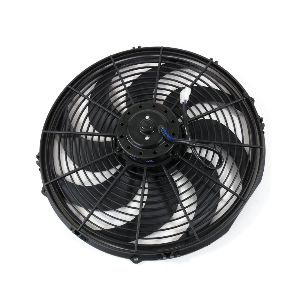 Top Street Performance HC7105: HC7105 Pro Series Universal Radiator Fan, S-Blade, 16" Black