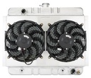 Cold Case Radiators CHN540ASK: CHN540ASK Aluminum Performance Radiator with Fans & Shroud for 1962-1967 Chevy Nova