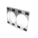 Top Street Performance HC7512D: HC7512D Aluminum Fan Shroud, Dual 11" Fan, 23 3/4" Wide