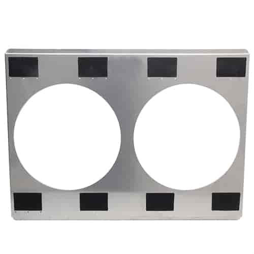 Allstar Performance ALL30064: Aluminum Fan Shroud Radiator: Dual 12 in.
