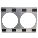 Allstar Performance ALL30064: Aluminum Fan Shroud Radiator: Dual 12 in.