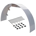 Spectre 4358: Radiator Fan Shroud Width: 5-1/2"