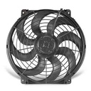 Flex-A-Lite 104360: 14" Diameter S-Blade Trimline Electric Fan Max. RPM: 2225