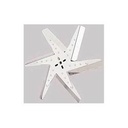 Derale 19313: High Performance Stainless Flex Fan 13" Diameter