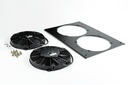 CSF Radiators 8180: Porsche 944 All-Aluminum Fan Shroud w/ Dual 9-inch SPAL Fan