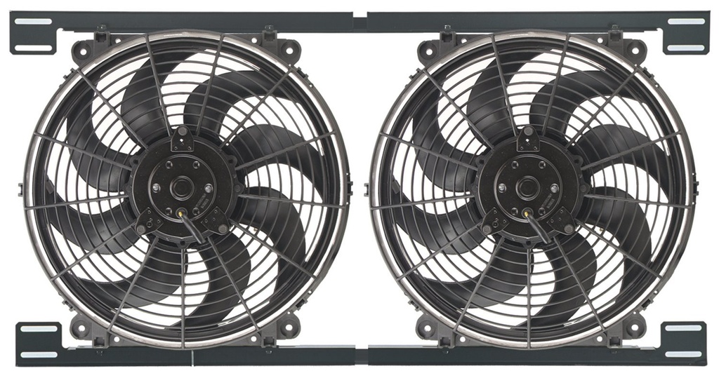 Derale 16834: 14" Dual Tornado Electric Fans 2700 CFM