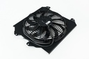 CSF Radiators 2858FB: 92-00 Civic All-Aluminum Fan Shroud w/ 12-inch SPAL Fan - Black