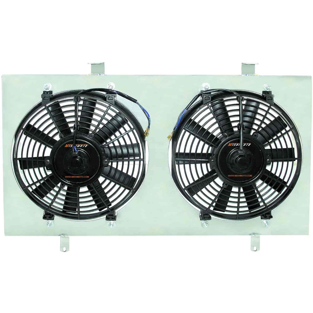 Mishimoto MMFSS1389SR: Nissan 240SX S13 Performance Aluminum Fan Shroud Kit - MFG Part No. MMFS-S13-89SR