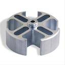 Flex-A-Lite 115261: 2" Aluminum Fan Spacer Female Pilot Diameter: 5/8"
