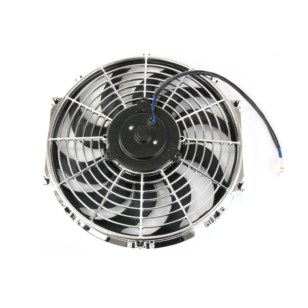 Top Street Performance HC6103C: HC6103C Universal Radiator Fan, S-Blade, 12" Chrome