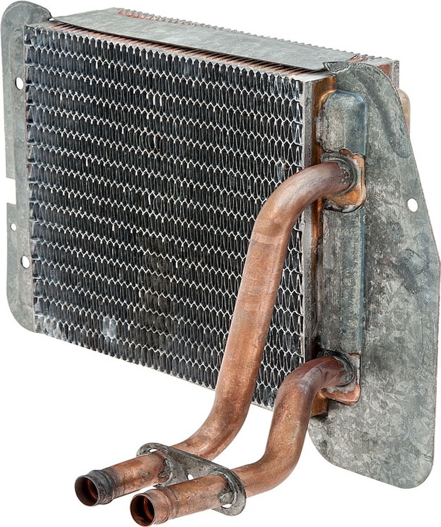 OER 3441180: Heater Core 1970-1974 Mopar B/E-Body with AC - Copper/Brass Heater Core (8" X 6-3/4" X 2")