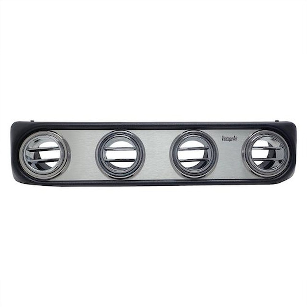 Vintage Air 620007: 620007 Under Dash Heritage Pod Louver Assembly [Brushed]