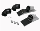 Vintage Air 492058: 492058 SureFit Replacement Control Panel & Louver Set for 1968Ford Mustang