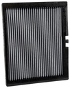 K&N VF2050: VF2050 Cabin Air Filter, Panel, H-0.688 in., L-10.875 in.