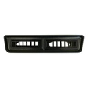 Vintage Air 492097: 492097 Under Dash Slimline Dual Black Louver Bezel Kit